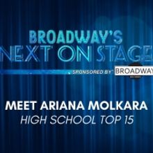 Meet the Next on Stage Top 15 Contestants - Ariana Molkara