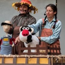 La vaca que se creía mariposa, espectáculo de títeres sobre los sueños y la volun