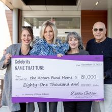 Debbie Gibson Donates $81,000 to Actors Fund Home in New Jersey