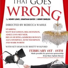 THE PLAY THAT GOES WRONG Will Kick Off Cumberland Theatre's 36th Year