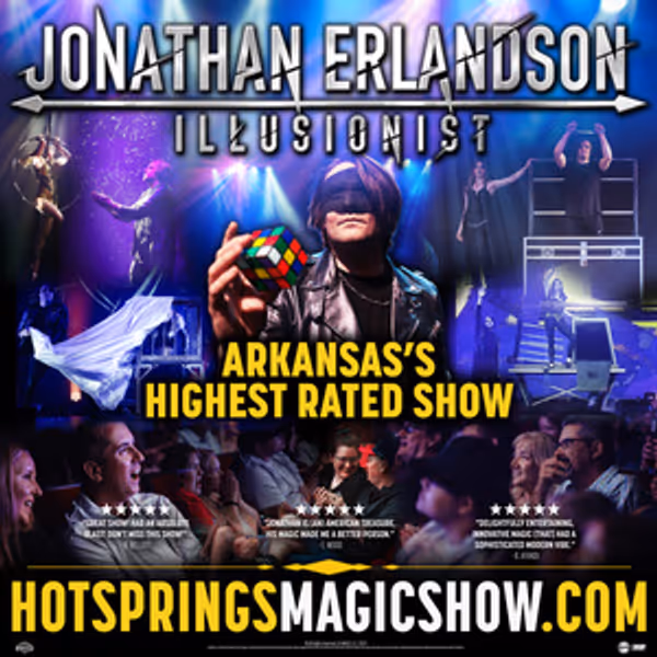 Review: JONATHAN ERLANDSON MAGIC at The Historic Malco Theatre in Hot Springs Photo