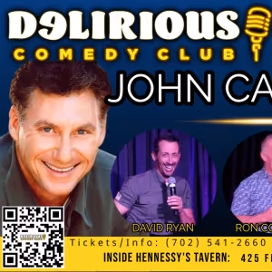 John Caponera to Perform at Delirious Comedy Club in Las Vegas