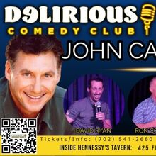 John Caponera to Perform at Delirious Comedy Club in Las Vegas