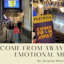 Student Blog: 'Come From Away' - An Emotional Must See