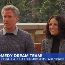 VIDEO: Will Ferrell & Julia Louis-Dreyfus Talk DOWNHILL on GOOD MORNING AMERICA