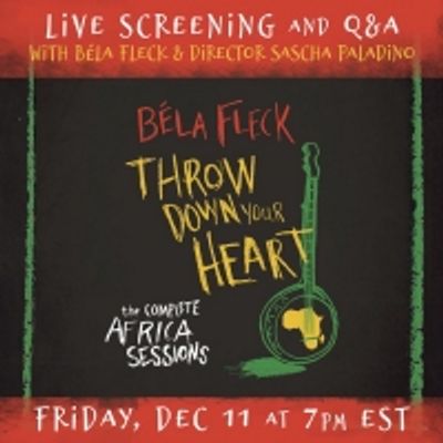 B&eacute;la Fleck Livestreaming Event This Friday to Celebrate GRAMMY Nomination