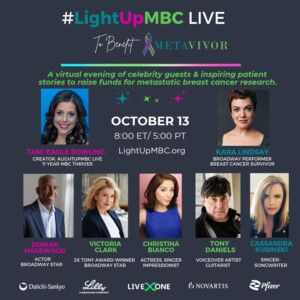 Kara Lindsay, Victoria Clark and Dorian Harewood to Join #LightUpMBC Benefit Special