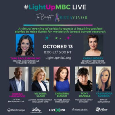 Kara Lindsay, Victoria Clark and Dorian Harewood to Join #LightUpMBC Benefit Special