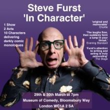 Steve Furst to Present IN CHARACTER Comic Monologue Show