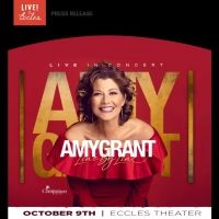 Amy Grant to Perform at the Eccles Theater in October