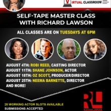 The Richard Lawson Studios Begins Industry Master Class Series