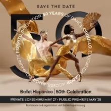 Ballet Hispánico Announces 50th Anniversary Celebration