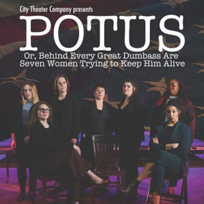 POTUS, OR, BEHIND EVERY DUMBASS ARE SEVEN WOMEN TRYING TO KEEP HIM ALIVE Begins Run