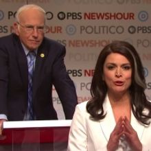 VIDEO: Maya Rudolph, Jason Sudeikis, and More Star in SNL Democratic Debate Cold Open
