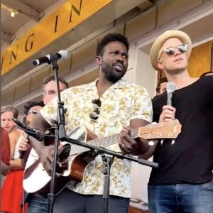Video: INTO THE WOODS, & JULIET, and NEW YORK, NEW YORK Cast Members Join Ham4Ham