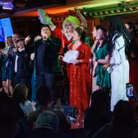 Review: The Staff Serves Food, Frivolity, and Festivity In 54 DOES 54 at 54 Below