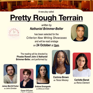 Playwright Nathaniel Brimmer-Beller Makes West End Debut With PRETTY ROUGH TERRAIN…