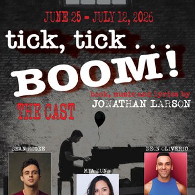 Cast Set for TICK, TICK... BOOM! at Depot Theatre