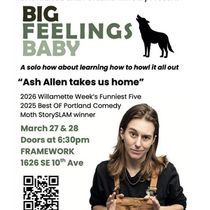 Ash Allen Will Bring Solo Show BIG FEELINGS BABY to BackFence