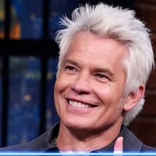 Timothy Olyphant Reveals He Requested a Personalized Mug on LATE NIGHT