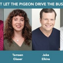 Cast Set For DON'T LET THE PIGEON DRIVE THE BUS at the Young People's Theatre of Chic