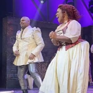 Video: James Monroe Iglehart & Cheryl Porter Take First Bows in & JULIET