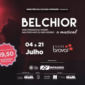 Musical BELCHIOR - ANO PASSADO EU MORRI, MAS ESSE ANO EU NÃO MORRO returns to Sao…