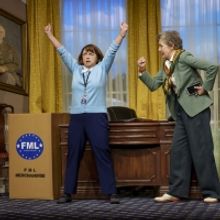 Audience at POTUS: OR, BEHIND EVERY GREAT DUMBASS ARE SEVEN WOMEN TRYING TO KEEP HIM