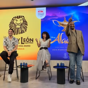 TV: Los protas de EL REY LEON y ALADDÍN en conversación en el Espacio Iberia