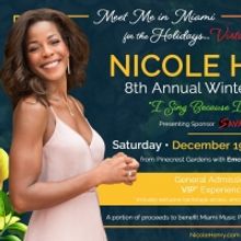 Nicole Henry Presents Virtual Concert 'I Sing Because I'm Happy'