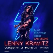 Lenny Kravitz to Play Exclusive Las Vegas Engagement at Park MGM