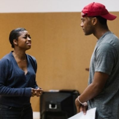 Photo Flash: First Look at Montego Glover, Joshua Boone and More in Rehearsals for ALL THE NATALIE PORTMANS
