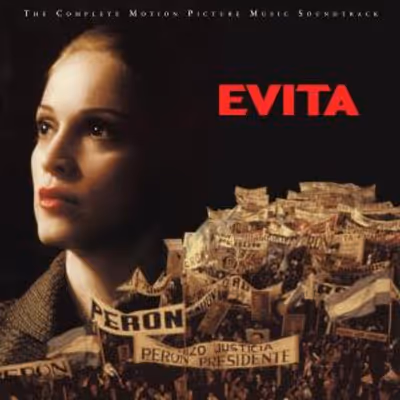 EVITA Soundtrack to Make Vinyl Debut on Translucent Red Vinyl