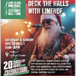 Long Island Music and Entertainment Hall of Fame to Host 20th Anniversary Holiday…