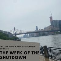 Student Blog: Letters from a Nobody in New York #5: Snapshots of The Week of the…