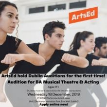 Leading UK Drama School ArtsEd Takes Auditions To Ireland