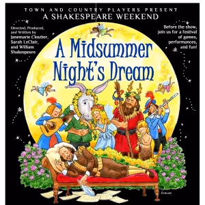 Full Cast Announced for Town & Country's A MIDSUMMER NIGHT'S DREAM