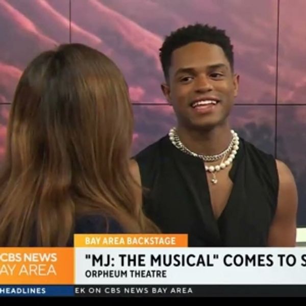 Video: Roman Banks Talks MJ at the Orpheum on KPIX CBS News Bay Area - San Francisco / Bay Area Theater Video