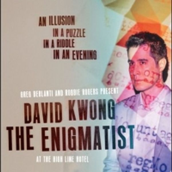 David Kwong's THE ENIGMATIST Returns to the High Line Hotel Photo