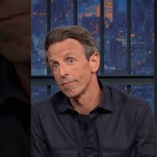 Seth Meyers Reads His Own Writers' Jokes Live in SURPRISE INSPECTION Bit