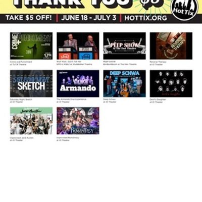 League of Chicago Theatres to Launch 'Thank You 5' Promotion, Pride and Juneteenth Events