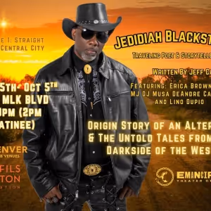 JEDIDIAH BLACKSTONE Comes to Emancipation Theater Company