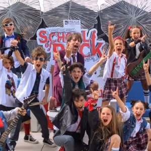 TV: Nos colamos en los ensayos de SHOOL OF ROCK en el Espacio Ibercaja Delicias de…