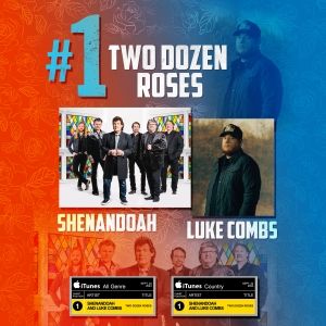 Shenandoah Earns First No. 1 in 30 Years with 'Two Dozen Roses' with Luke Combs