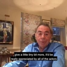 VIDEO: Andrew Lloyd Webber Thanks Fans for Tuning in to THE SHOW MUST GO ON! & Reveal