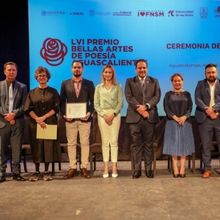 Ángel Vargas Castro Recibe El Premio Bellas Artes De Poesía Aguascalientes 2024 Por