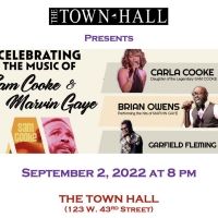 The Town Hall to Present CELEBRATING THE MUSIC OF SAM COOKE AND MARVIN GAYE in Septem
