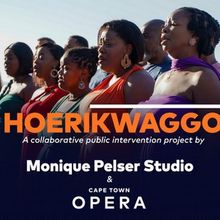 Cape Town Opera Collaborates with Artist Monique Pelser for HOERIKWAGGO During Art We