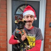 Darlington Hippodrome Staff Support Hospice Santa Fun Run