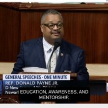 Representative Donald Payne Jr. Commends Vanguard Theater Company In The House Of Rep